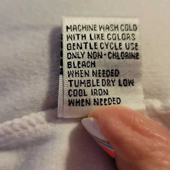 Hillard and Hanson White 3/4 sleeve top.   NWOT - Picture 5 of 6